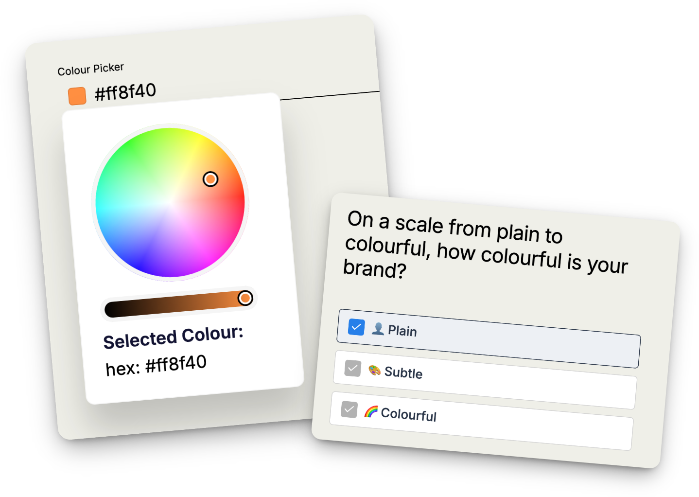 Form component design system